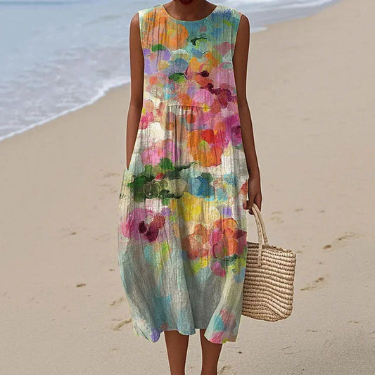 Capucine | Robe Colorée Vintage