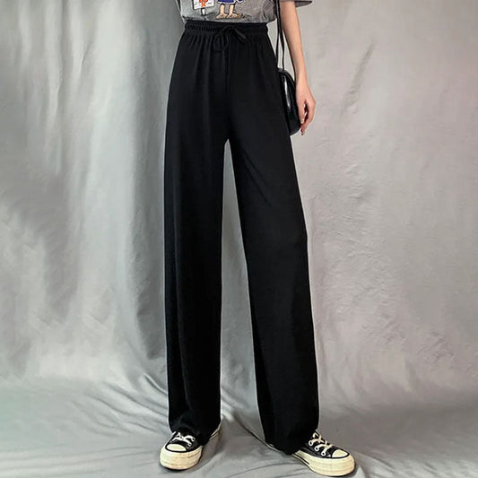 Irène | Pantalon Décontracté de Couleur Unie