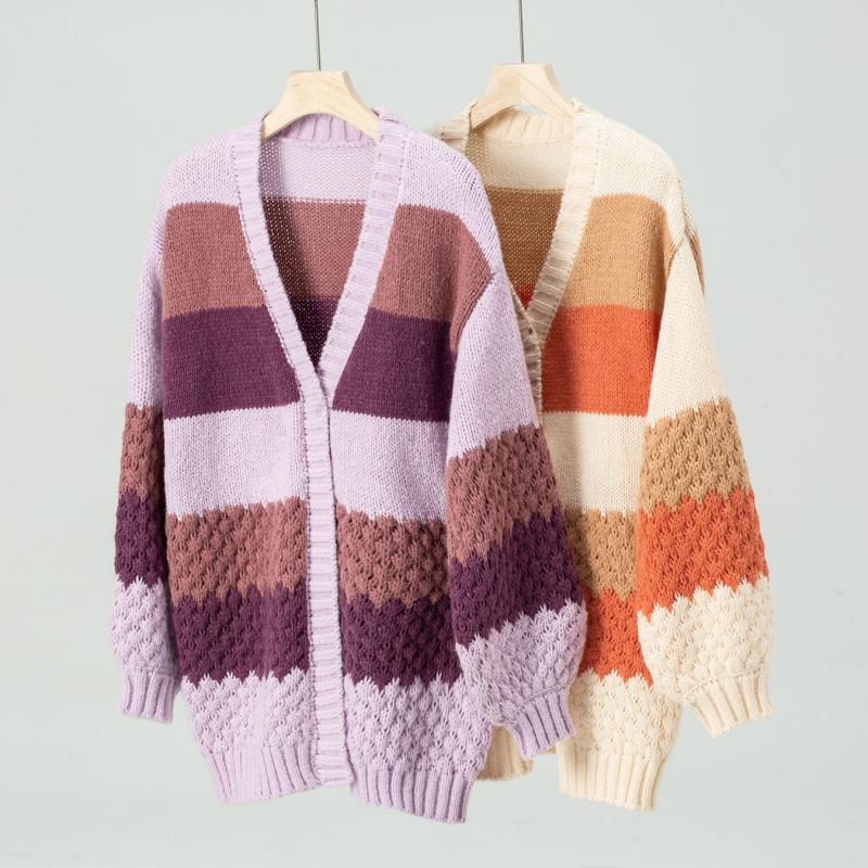 Gabrielle | Cardigan Tricoté Décontracté
