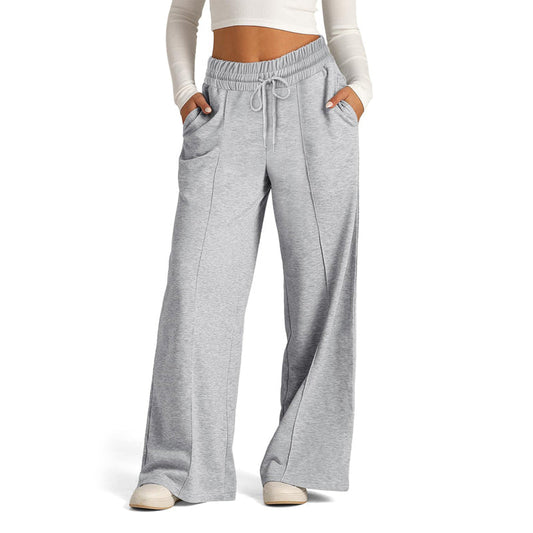 Karine | Pantalon Décontracté de Couleur Unie
