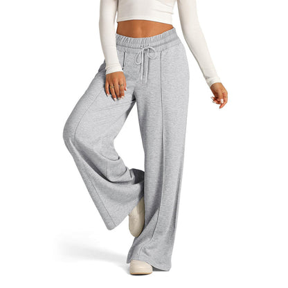 Karine | Pantalon Décontracté de Couleur Unie