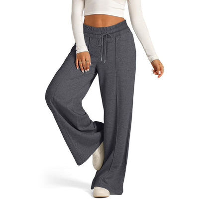 Karine | Pantalon Décontracté de Couleur Unie