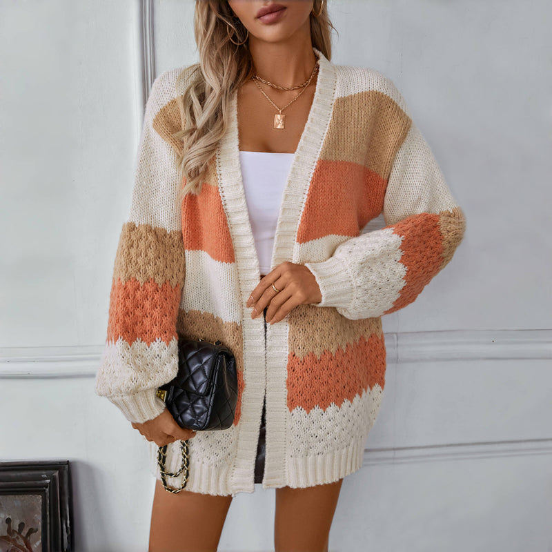 Gabrielle | Cardigan Tricoté Décontracté