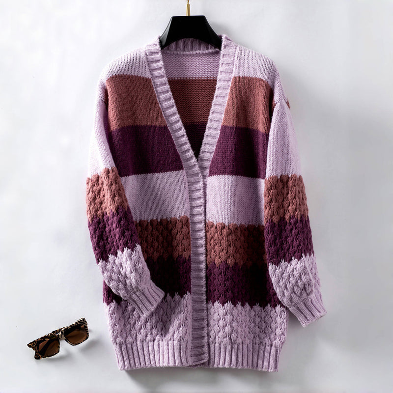 Gabrielle | Cardigan Tricoté Décontracté
