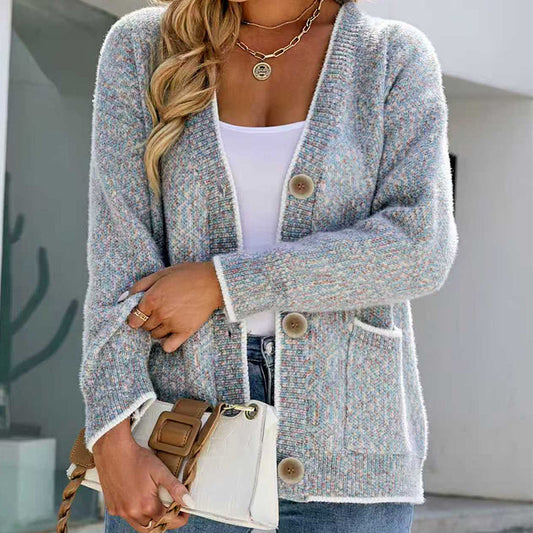 Henriette | Cardigan Tricoté Décontracté
