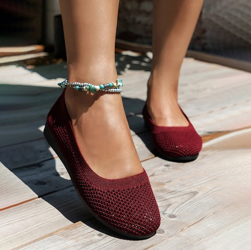 Olympe | Chaussures Plates Respirantes Décontractées
