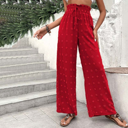 Monique | Pantalon Décontracté à Jambe Large