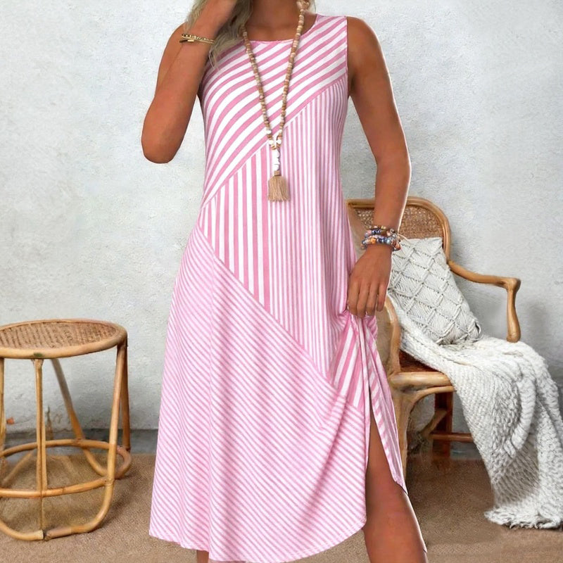 Robe Rayée Décontractée