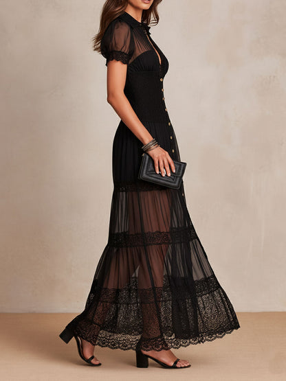 Juliette | Robe Longue en Dentelle