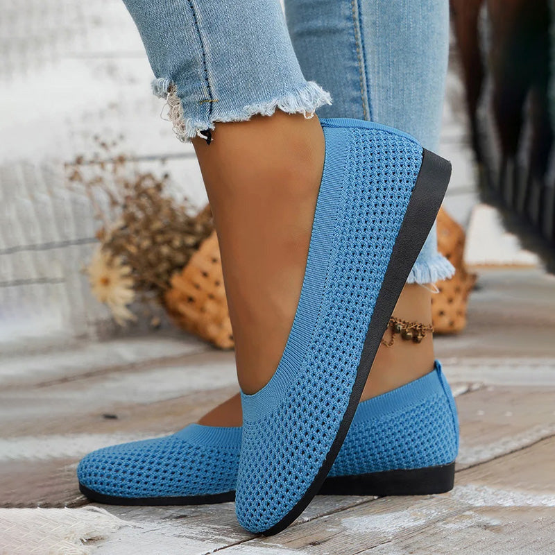 Olympe | Chaussures Plates Respirantes Décontractées