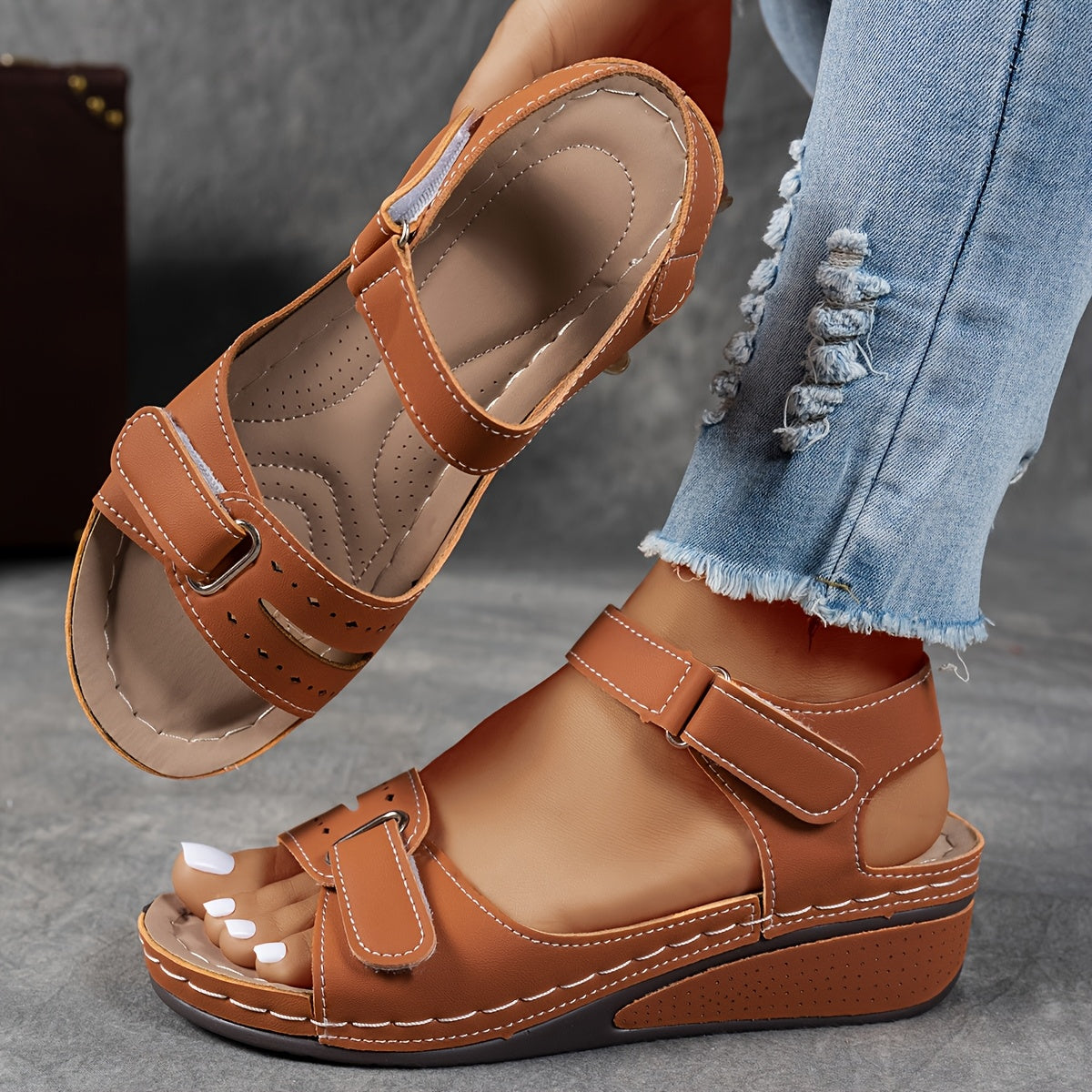 Faustine | Sandales Orthopédiques Confort
