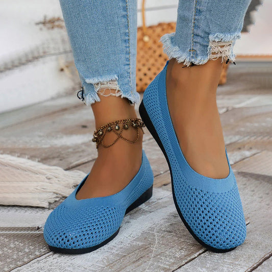 Olympe | Chaussures Plates Respirantes Décontractées