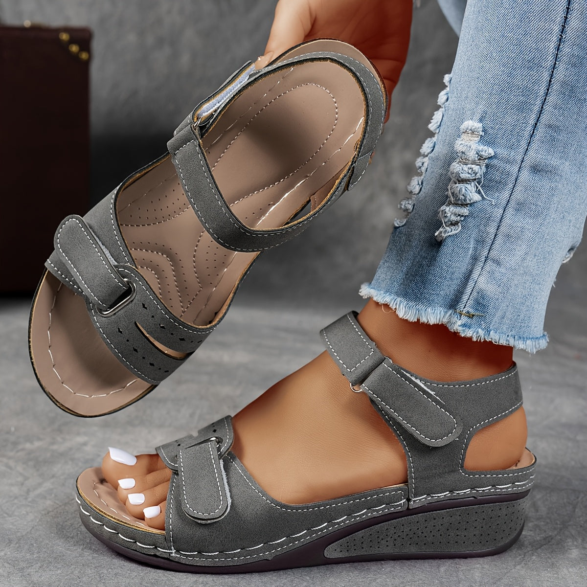Faustine | Sandales Orthopédiques Confort