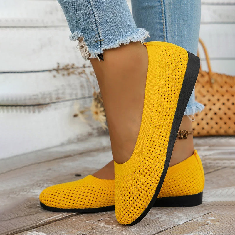 Olympe | Chaussures Plates Respirantes Décontractées