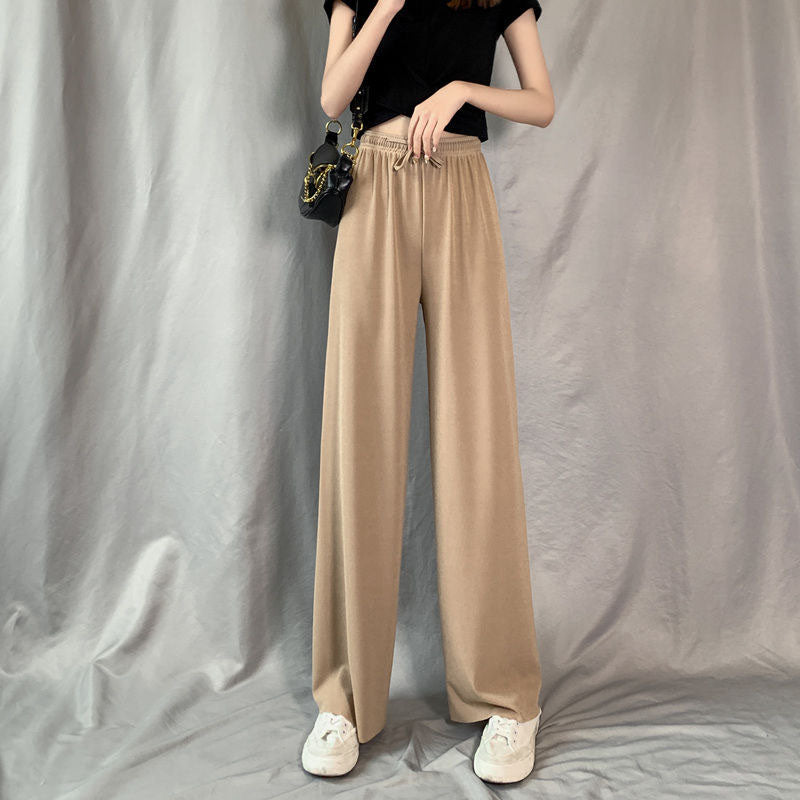 Irène | Pantalon Décontracté de Couleur Unie