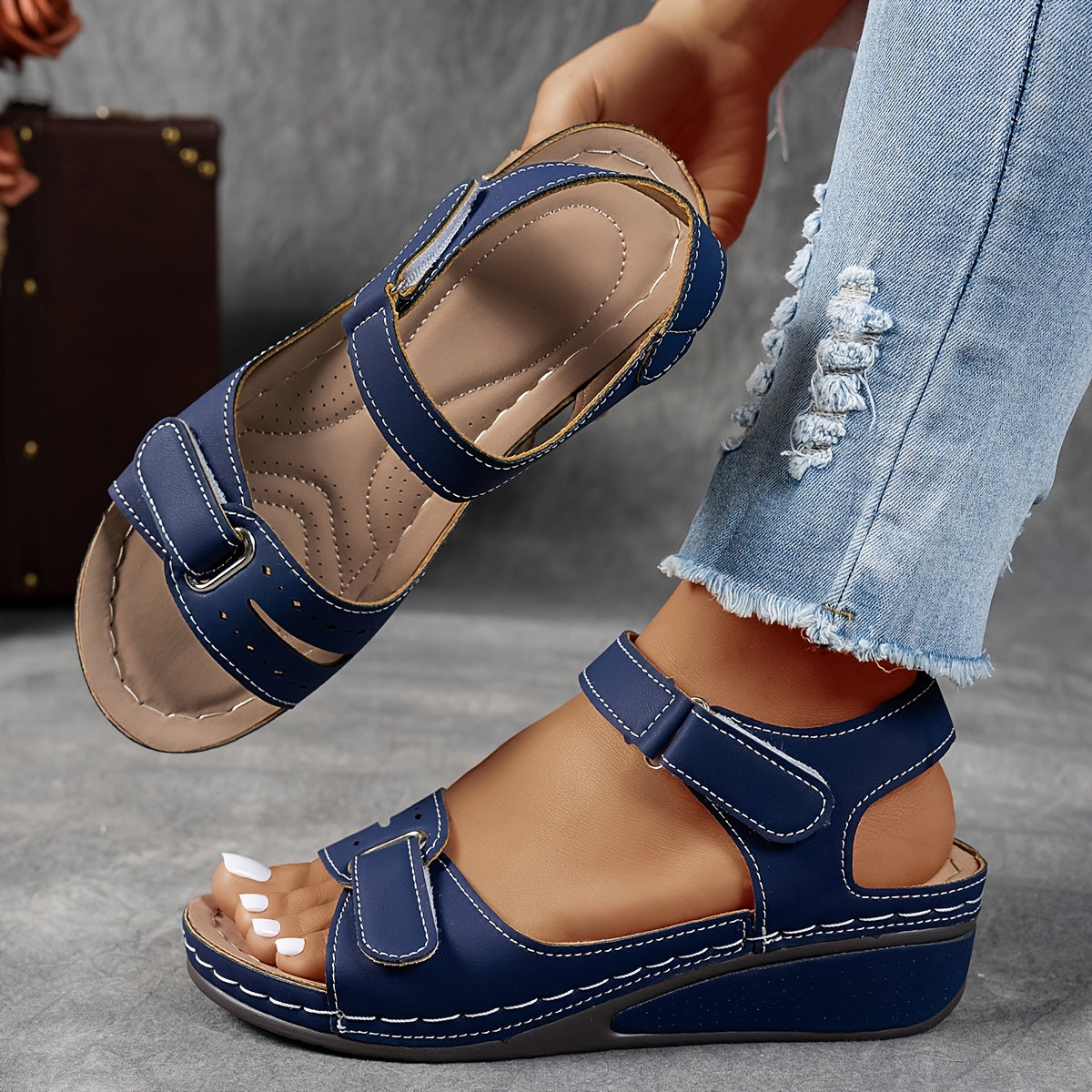 Faustine | Sandales Orthopédiques Confort