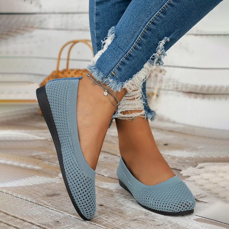 Olympe | Chaussures Plates Respirantes Décontractées