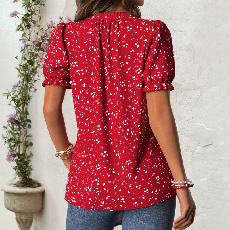 Delphine | Blouse Décontractée Vintage