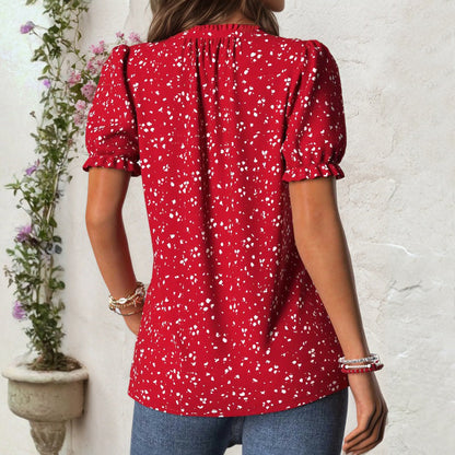 Delphine | Blouse Décontractée Vintage