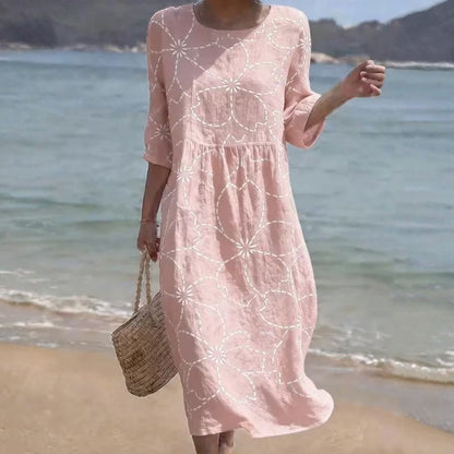 Rosalie | Robe Décontractée à Imprimé Floral