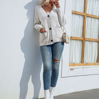 Henriette | Cardigan Tricoté Décontracté