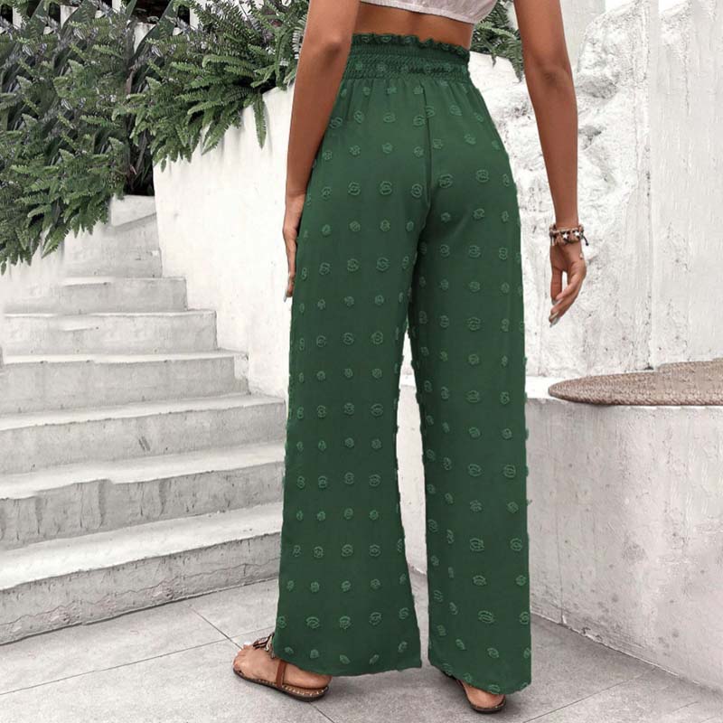 Monique | Pantalon Décontracté à Jambe Large
