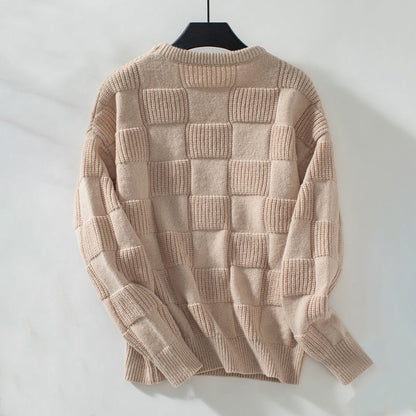 Pull en Tricot Vintage Décontracté