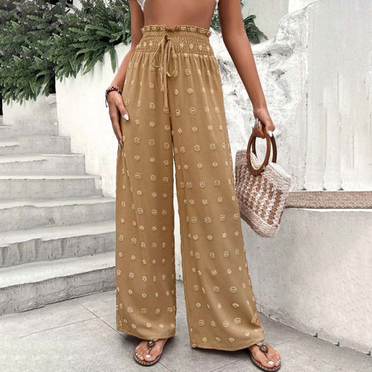 Monique | Pantalon Décontracté à Jambe Large