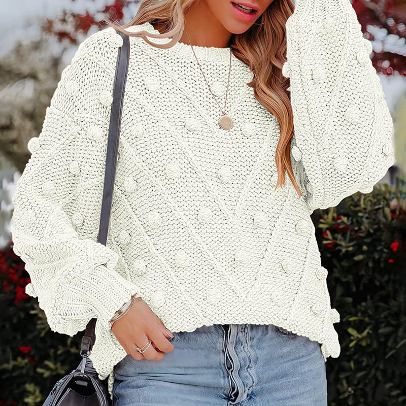 Romane | Pull en Tricot Décontracté