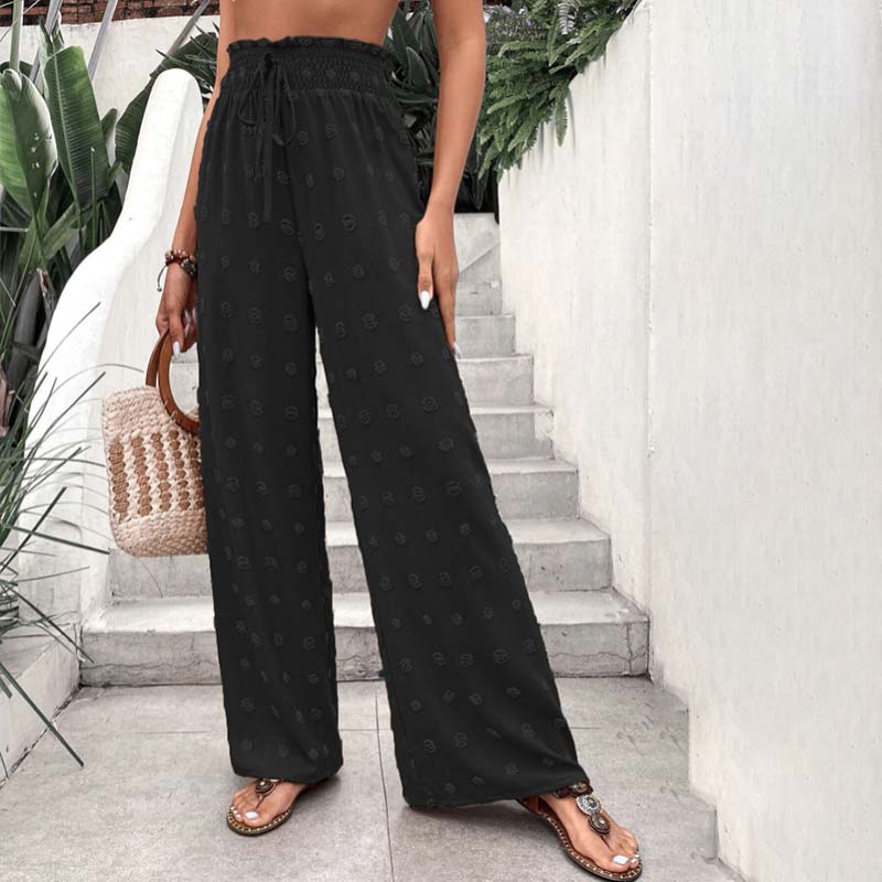 Monique | Pantalon Décontracté à Jambe Large