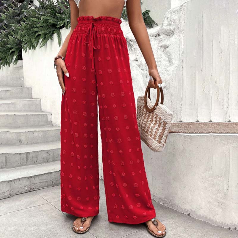 Monique | Pantalon Décontracté à Jambe Large