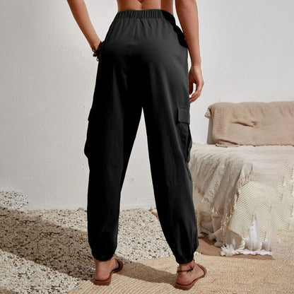 Estelle | Pantalon Décontracté de Couleur Unie