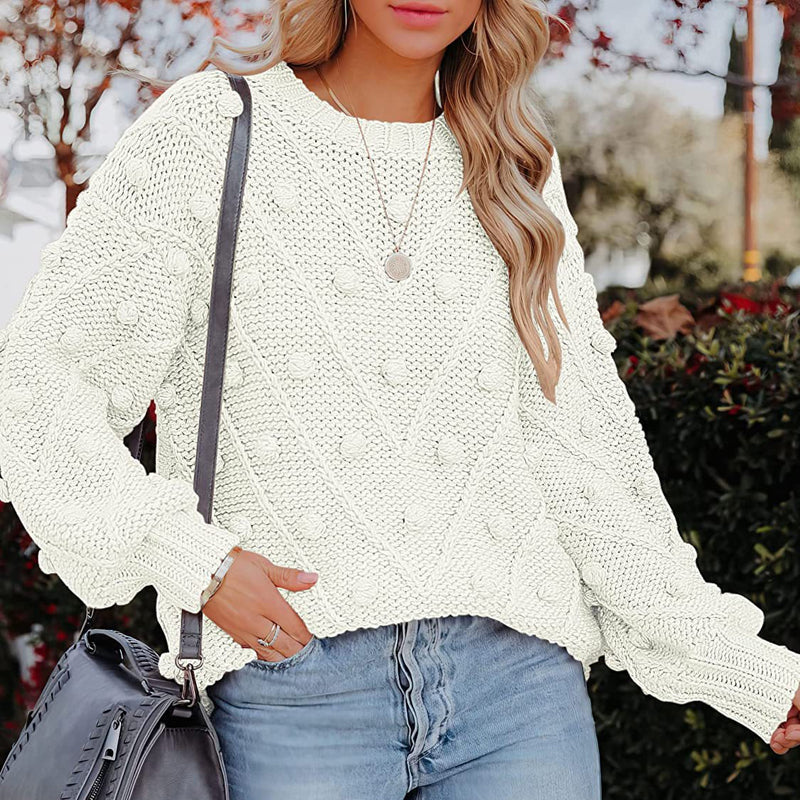 Romane | Pull en Tricot Décontracté