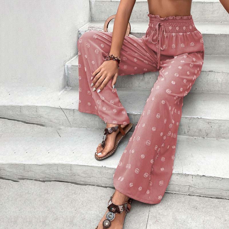 Monique | Pantalon Décontracté à Jambe Large