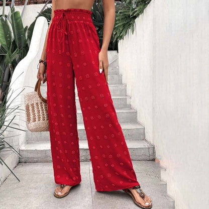 Monique | Pantalon Décontracté à Jambe Large