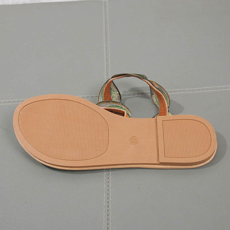 Pantoufles Décontractées de Plage