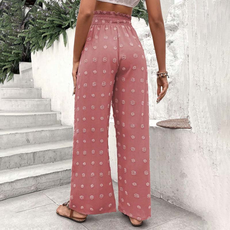 Monique | Pantalon Décontracté à Jambe Large