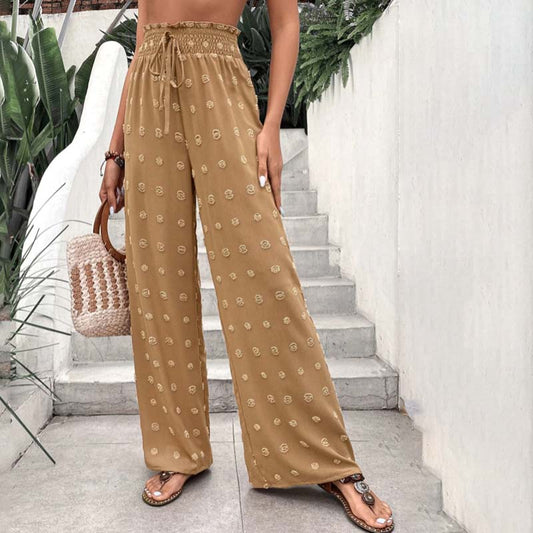 Monique | Pantalon Décontracté à Jambe Large