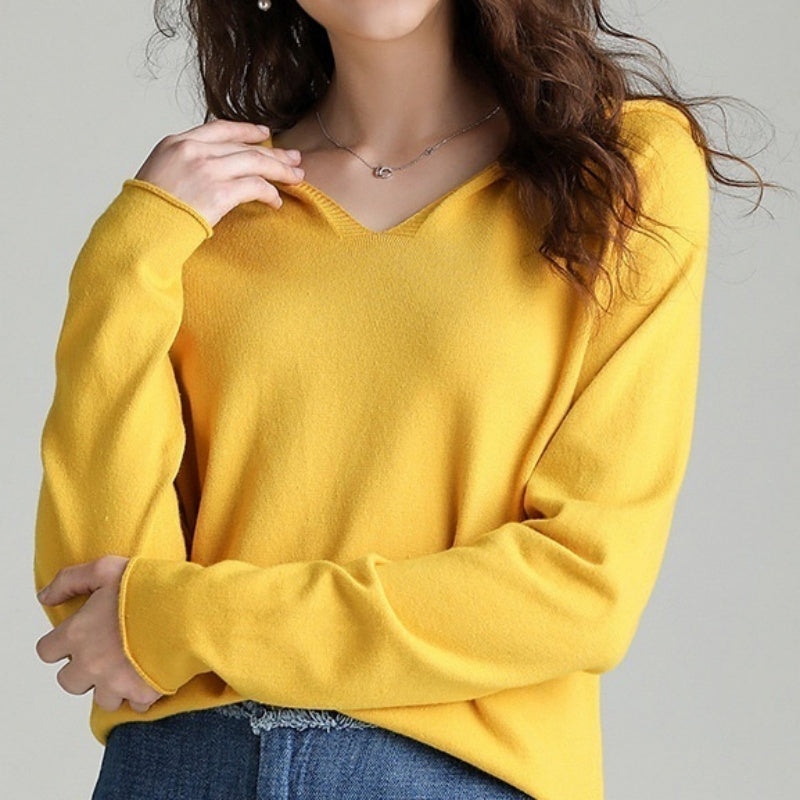 Bérénice | Pull à Capuche de Couleur Unie