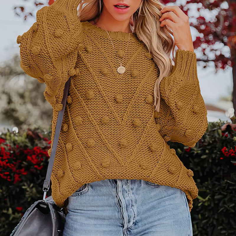 Romane | Pull en Tricot Décontracté