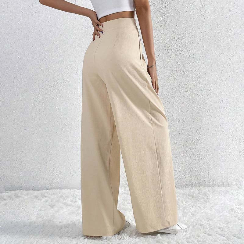 Nadine | Pantalon Décontracté à Jambe Large