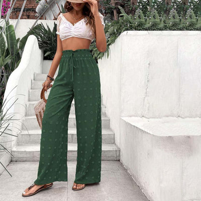 Monique | Pantalon Décontracté à Jambe Large