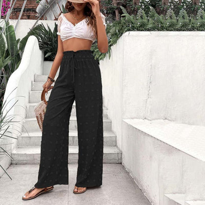 Monique | Pantalon Décontracté à Jambe Large