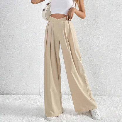Nadine | Pantalon Décontracté à Jambe Large