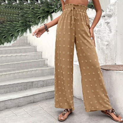 Monique | Pantalon Décontracté à Jambe Large