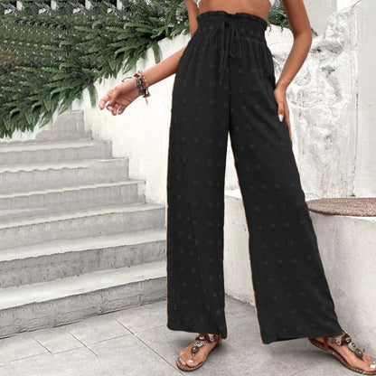 Monique | Pantalon Décontracté à Jambe Large