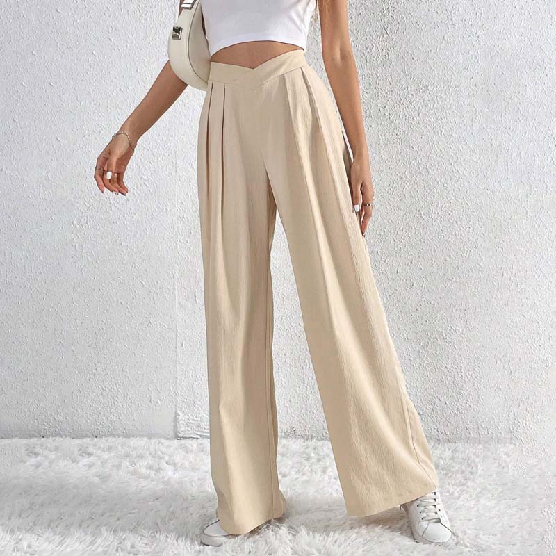 Nadine | Pantalon Décontracté à Jambe Large