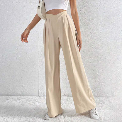 Nadine | Pantalon Décontracté à Jambe Large