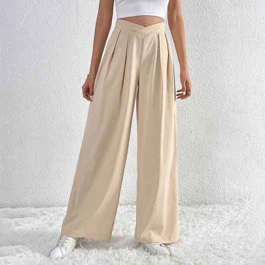 Nadine | Pantalon Décontracté à Jambe Large