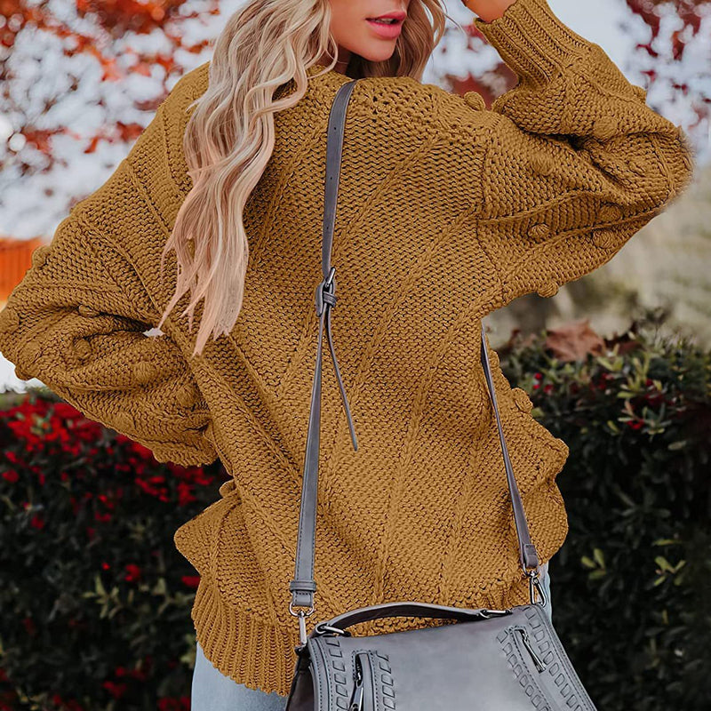 Romane | Pull en Tricot Décontracté